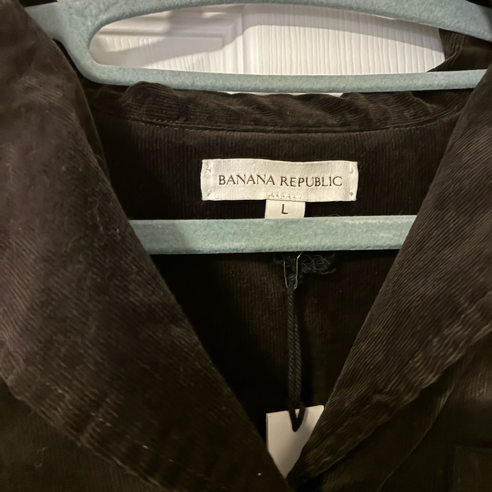 Banana Republic Dark Brown Women's Shirt - Picture 3 of 7